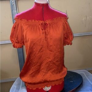 Off the shoulder blouse